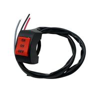 Motorcycle Control Switches Universal Motorcycle Switch Bike Scooter Handlebar ON-ON-OFF Headlight Fog Spot Light Low Beam High Beam Switch 22mm 7/8in