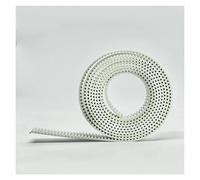 Motorcycle Conveyor Belt HTD 3/M White Open Timing Belt Width 9/10/12/15/20/25/30mm Polyurethane Steel PU 3/M Belt Drive Belt(5M,12mm)