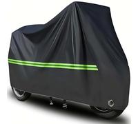 Motorcycle Cover All Season for Big Bear Choppers Paradox 100 Smooth Carb, Motorcycles Powersports Vehicle Cover - Motorbike Cover with Lock-Holes with Storage Bag & Night Reflective Design