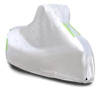 Motorcycle Cover Custom Fit for Can-Am Outlander 650 EFI XT-P Waterproof Motorbike Cover丨UV & Heat Resistant Anti-Scratch Windproof Buckles Outdoor Protection with Carry Bag