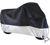 Motorcycle Cover for FXSTC Softail Custom 1988-2010, Motorcycle Protection Cover Breathable Waterproof UV Indoor Outdoor Protection,B
