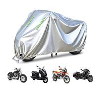 Motorcycle Cover For Honda CD 200 Road Master, All-Season Motobike Storage Covers, Heavy Duty Waterproof Anti Scratch Full Shell, Snow/Rain/Dust Proof Outdoor With Lock Hole