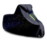 Motorcycle Cover for Piaggio MP3 530 Exclusive 530,Waterproof Outdoor Motorbike Cover 300D Oxford Cloth Protective Cover with Lock Holes,Elastic Hem Windproof Rain UV Dust with Reflective Strips