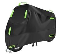 Motorcycle Cover for Piaggio X9 Evolution 250 2005 2006 2007, Outdoor Rain and Snow Motorcycle Protective Cover 300D Heavy Duty All Season Protection,Green