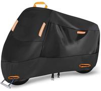 Motorcycle Cover for Triumph Bonneville T100 / T100 LC, Waterproof Motorcycle Cover Outdoor Indoor Rain Dust UV, Cover with Reflective Strip