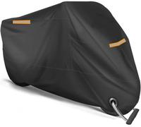 Motorcycle Cover for Triumph Rocket III Roadster 2010-2013 2014 2015 2016 2017 2018 2019, Waterproof Oxford Cloth Anti UV with Lock Holes Outdoor Protection Motorbike Cover,B