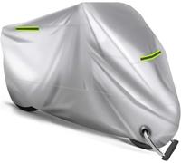Motorcycle Cover for Triumph Rocket III Touring 2008-2011 2012 2013 2014 2015 2016 2017, Waterproof Oxford Cloth Anti UV with Lock Holes Outdoor Protection Motorbike Cover,C