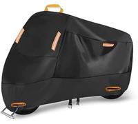 Motorcycle Cover for Triumph Thruxton 900 2004-2016, Oxford Fabric Cover with Lock Holes, Breathable Waterproof UV Indoor Outdoor Protection