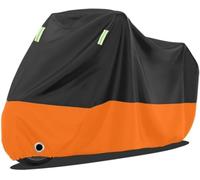 Motorcycle Cover for Voge 500R 2021-2022 | Motorcycle storage cover, draped body design, round opening near the lower edge, dust shielding, parked bike coverage
