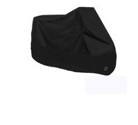 Motorcycle Cover Heavy Duty For Motorcycle Cover Winter Tarpaulin Cloth Moto Scooter Rain Protector Waterproof Dustproof Bike Bicycle Case Tent(Black)