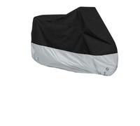 Motorcycle Cover Heavy Duty For Motorcycle Covers Tarpaulin Cover Cloth Moto Scooter Protector Waterproof Rain Dustproof Bike Bicycle Case Tent(Silver)