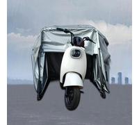 Motorcycle Cover Shelter, Heavy-Duty Waterproof Outdoor Storage Tent for All-Weather Protection