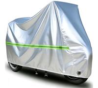 Motorcycle Cover Waterproof for Sinnis Matrix II 125, Water Resistant Scooter Cover, Motorcycle Tarpaulin Scooter Shelter Tear Proof Night Reflective & Lock-Holes Storage Bag