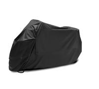 Motorcycle Cover, Waterproof Motorbike Cover Large Heavy Duty Oxford Fabric Motorcycle Covers with Lock Holes, Rain Dust UV Protective for Outside Storage Indoor Outdoor Scooter Covers Accessories