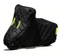 Motorcycle Cover Waterproof Outdoor for Suzuki Smash 115,Heavy Duty Anti-Hail large Motorbike Cover All Season Rain Snow Resistant UV Rip with Lock Holes and Storage Bag