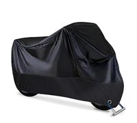 Motorcycle Covers for BMW R 75/5, Oxford Durable Waterproof Dustproof UV Protection Outdoor Storage Motorbike Accessories,A/Black