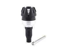 Motorcycle Crash Bar 10mm Screw Universal Motorcycle Protection Rod Engine Anti-falling Frame Slider Cap Anti Crash Collision Falling Protector AIOXOLGIVW(SILVER,1pc)