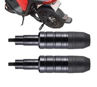 Motorcycle Crash Bar 2pcs Motorcycle Highway Pegs, Anti Crash Frame Sliders, 8mm Bolt Modified Exhaust Frame Sliders Anti Crash Protector