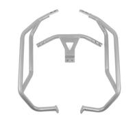 Motorcycle Crash Bar Compatible With CFMOTO For MTX800 | 2024 2025 2026 Motorcycle Highway Engine Guard Crash Bar Bumper Frame Stunt Cage Protector(Silver-Lower)