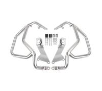 Motorcycle Crash Bar For BMW For R1300GS R1300 GS 2024-2025 Upper Crash Bar Highway Engine Guard Bumper Frame Gas Fuel Tank Falling Protection Bars(Silver)