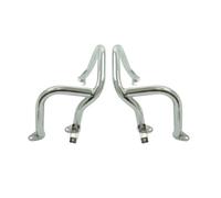 Motorcycle Crash Bar For Goldwing GL1800 GL1800A 2001-2017 Motorcycle Highway Crash Bar Engine Guard Bumper Stunt Cage Falling Protection Engine Guard(Front Bumper Chrome)