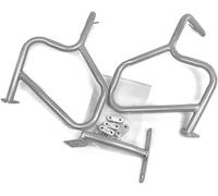 Motorcycle Crash Bar For R1200GS 2014-2017 Motorcycle Highway for engine Guard Crash Bar Frame Bumper Fairing Protector Bars(Silver Upper Bumper)