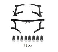 Motorcycle crash bar For Road CVO Glide 121 117 FLTRX FLTR For | Highway Peg High 2 Step Crash Bar Engine Guard Saddlebag Tip-Over For Road CVO Glide 121 117 FLTRX FLTR For Ultra FLTRU