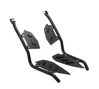 Motorcycle Crash Bar For XMAX 2018-2025 Motorcycle Front & Rear Footrest Step Crash Guard Bumper Crash Bar With Footrest Engine Guard