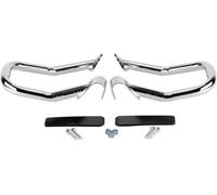 Motorcycle Crash Bar Motorcycle Crash Bar For Indian Scout 2016 2017 2018 2019 2020 2021 Sixty Bobber Twenty ABS(Silver)