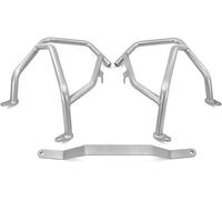 Motorcycle crash bar Motorcycle Crash Bars For Voge for valico DS525X 525DSX DSX525 23 DSX 525 Highway for engine Guard Bar(LackSILVERUpper Bumper)