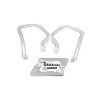 Motorcycle Crash Bars For BMW R1250RT R 1250RT 18-24 2024 R1250 RT Motorcycle Highway Engine Guard Bumper Side Saddlebag Crash Bars Protector Bars(Silver Rear Bumper)