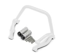 Motorcycle Crash Bars For MT-09 FZ-09 FJ-09 2013-2020 Motorcycle Black Sub-cage Subcage Stunt Rear Passenger Peg(White)