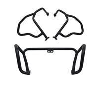 Motorcycle Crash Bars For Suzuki For V-Storm For DL250 2016-2020 Motorcycle Bumper Upper&Lower Engine Guard Freeway Crash Bar(Black)