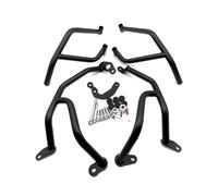 Motorcycle Crash Bars For Tracer 9GT 2021-2024 Tracer 9GT Motorcycle Frame Protection Bumper Stainless Steel Engine Guard Highway Crash Bar(Black)