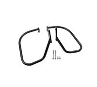 Motorcycle Crash Bars Guard Crash Bar Rear Saddle Bag Guards For Softail Heritage For Deluxe For Cross Bones For Fat Boy Silm Night Train 97-17(Black Fat Boy)