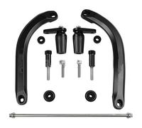 Motorcycle Crash Guard For KAWASAKI For Cafe 2024-2019 Accessorie Engine Guard Bumper Frame Slider Crash Bars Pad Protector Motorcycle Bumper Protector(Black Upgraded)
