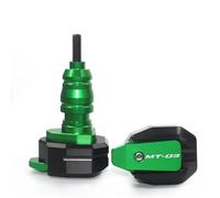 Motorcycle Crash Protector CNC Engine Cover Frame Sliders For MT-03 2015-2019 No Cut Falling Protection Anti Crash Protection(Green)