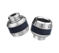 Motorcycle Crash Protector Wheel Front Fork Frame Falling Protection Pads Sliders Moto Safty Accessories(Silver)