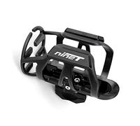 Motorcycle cup holder For BMW NINET R NineT 9 T R9T Motorcycle Accessories Aluminum Alloy Beverage Water Bottle Drink Cup Holder Stand Mount(Black- Silver)