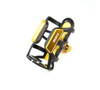 Motorcycle cup holder For H-onda CB500X CB 500 X 500X 2013-2022 2021 2020 2019 CNC Aluminum Water Bottle Holder Motorcycle Accessories Cage(Gold)