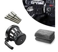 Motorcycle Cup Holder for Harley Davidson Clutch Brake Perch Mounts Drink Cup Holder for Harley Road King Electra Glide Sportster Softail Water Beverage Support