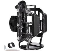 Motorcycle Cup Holder for Honda Gold Wing GL 1100 1200 1500 1800, Adjustable Drinking Bottle Cage Handlebar Crash Bar Mount Water Bracket Rotatable Support,C