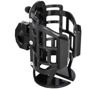 Motorcycle Cup Holder For SR500 SR250 SR125 SRV250 SR150 SR 400 (Black 1) | Compatible with Yamaha Compatible with XS650 XS400 XS125 Easy Installation Stable Mount Aluminum Alloy Durable Build