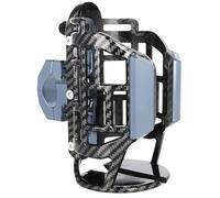 Motorcycle Cup Holder For SR500 SR250 SR125 SRV250 SR150 SR 400 (Gray 3) | Compatible with Yamaha Compatible with XS650 XS400 XS125 Easy Installation Stable Mount Aluminum Alloy Durable Build