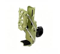 Motorcycle Cup Holder for Triumph Tiger 1200 Desert Edition (2020), 360° Adjustable Water Bottle Holder with One-Second Auto Clamp Drink Holder,Green