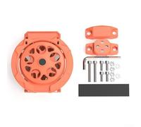 Motorcycle Cup Holder, Handlebar Drink Bottle Mount for Electric Vehicle & Motorcycle, ABS Plastic Water Bottle Cage Accessories, Quick Install, Multiple Colors Available(Orange)