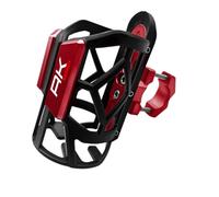 Motorcycle cup holder Motorcycle Accessories Water Bottle Cage Drink Cup Holder Stand For KYMCO CV3 DTX360 XCITING DOWNTOWN XTOWN AK550 2024 2025 2026(Red A)