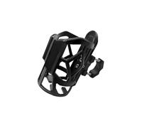 Motorcycle cup holder Motorcycle Accessories Water Bottle Drink Cup Holder Stand Parts For KYMCO CV3 DTX360 DOWNTOWN 2016-2023 2024 2025 2026(Black- Silver)