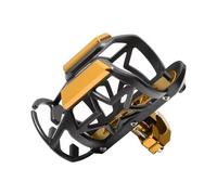 Motorcycle cup holder Motorcycle Beverage Water Bottle Drink Cup Holder For KYMCO Xtown Downtown 300i Xciting 300 400 500 X Town AK550 CV3 550(Yellow)