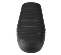 Motorcycle Cushion Motorcycle Seat PU Leather Vintage Cafe Racer Refit Flat Seat Saddle Cushion for CG125 GN CG CB400SS (Type D)